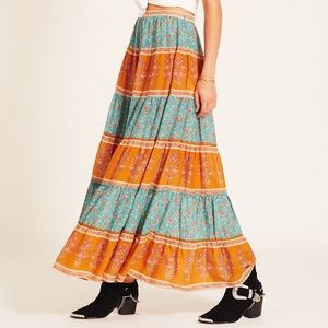 Arnhem Wisteria Maxi Skirt
